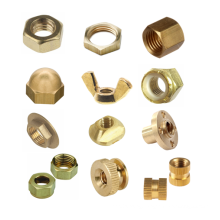 All Kinds Of High Quality Brass Nut,Brass Nut Factory